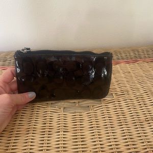 Coach makeup bag